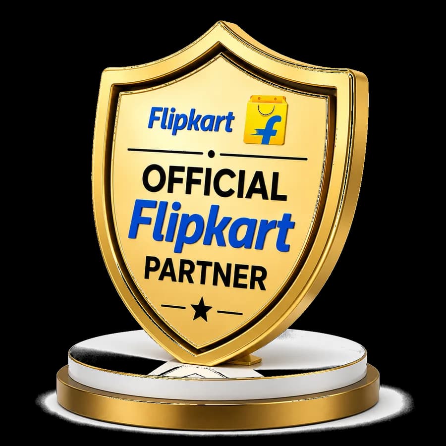 Official Flipkart Partner shield